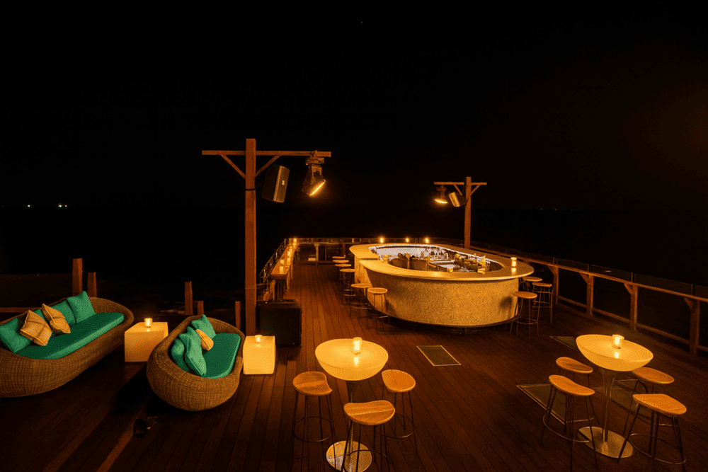 Sunset Sanato Beach Club features a lively atmosphere, outdoor beach parties, and magical Phu Quoc sunsets